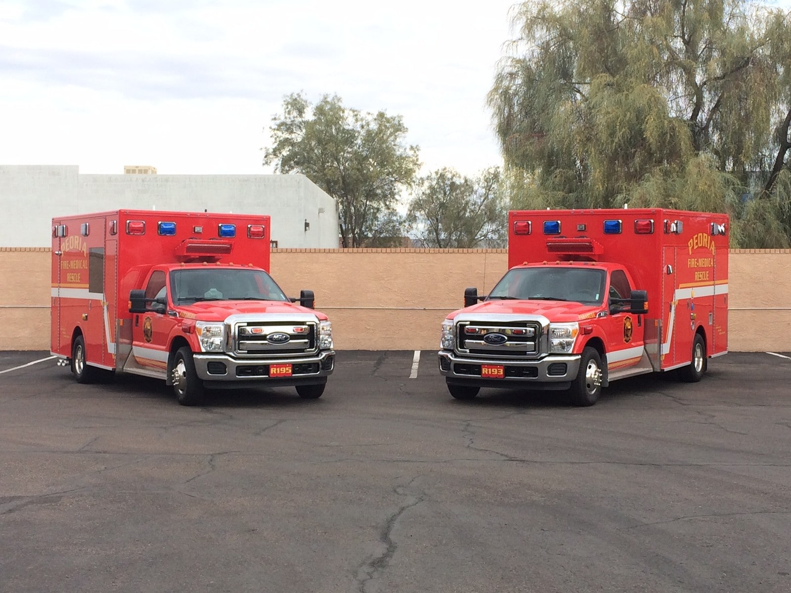 Peoria Fire-Medical Department Demers MXP150 Ambulances